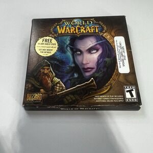 World of Warcraft (Windows/Mac, 2004) PC Classic Game‎ Box Set Complete